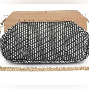 NWT! Urban expressions woven clutch, vegan